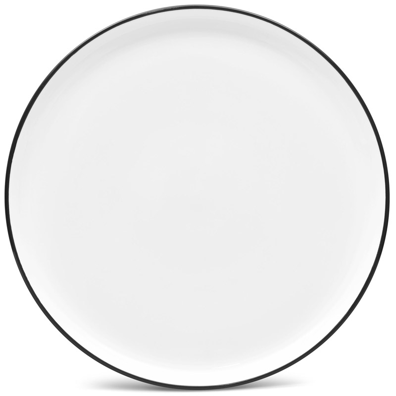 Colortex Stone Black Dinner Plate, Stax