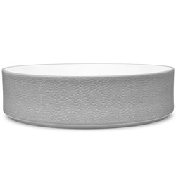 A photo of Colortex Stone Grey Serving Bowl, Stax