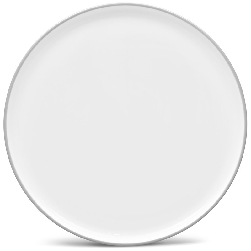 Colortex Stone Grey Round Platter, Stax