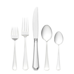 A photo of Fairfax 5pc Place Setting, Oval Soup