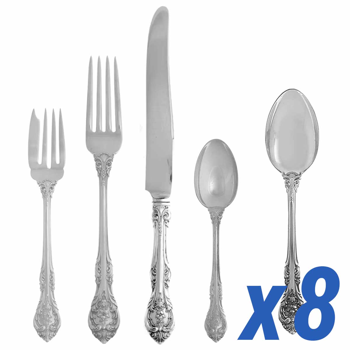 46pc Dinner Set, Oval Soup