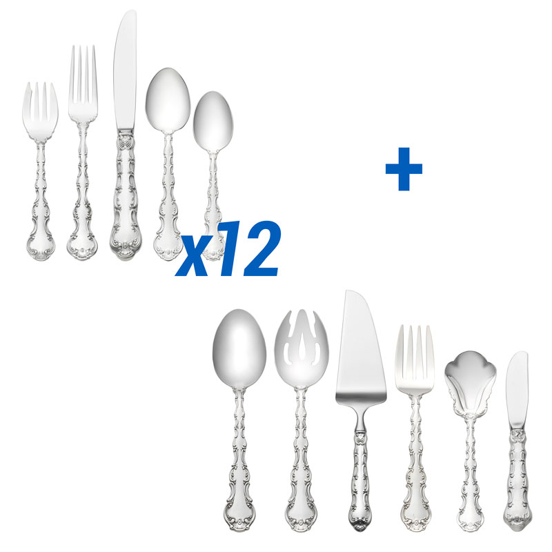 Strasbourg 66pc Place Setting, Oval Soup