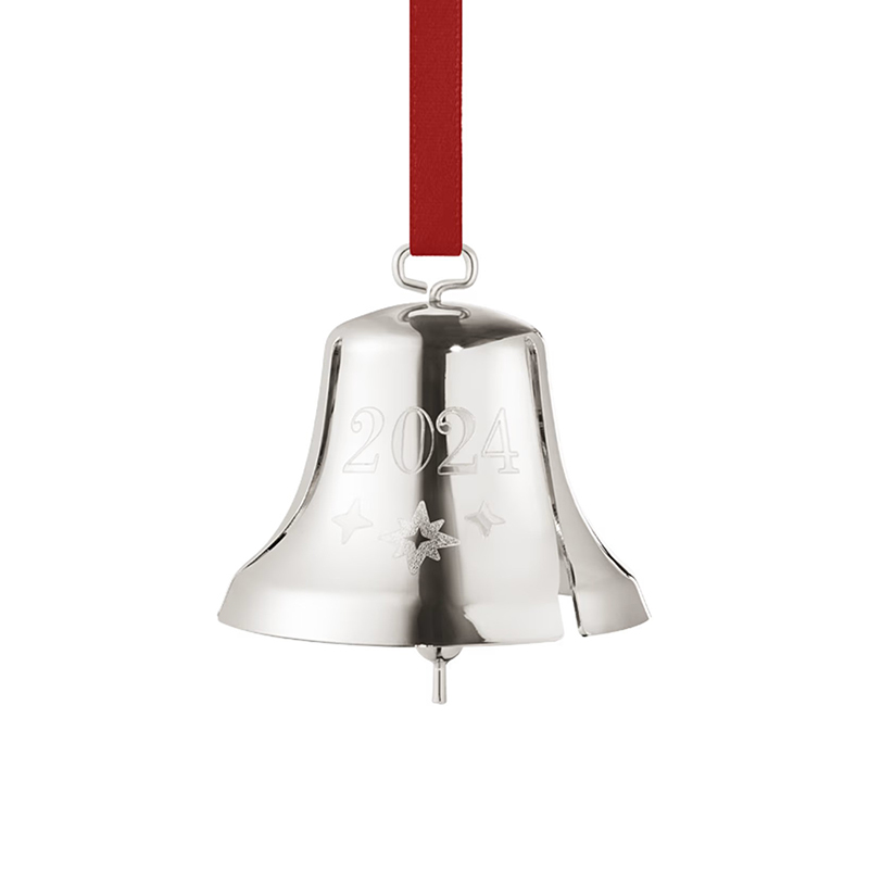 2024 Silver Bell Ornament