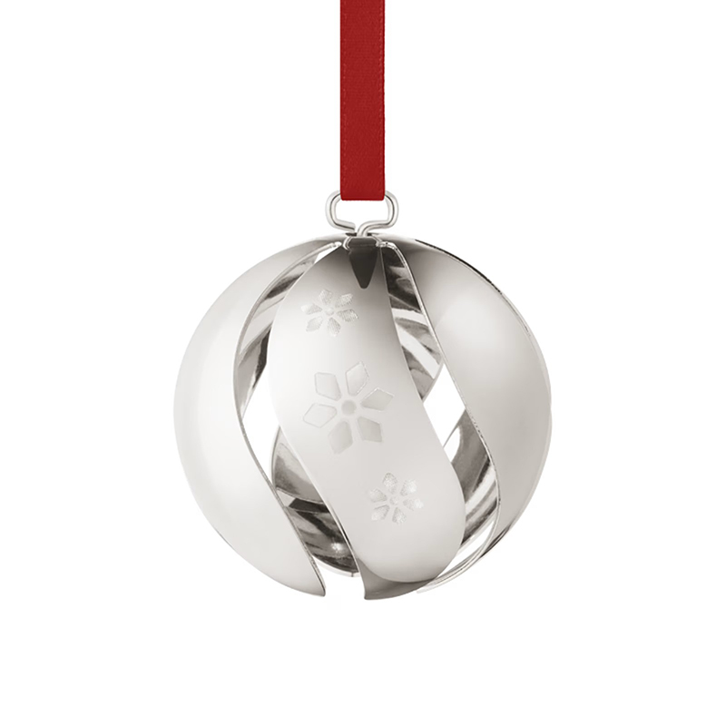 2024 Silver Ball Ornament