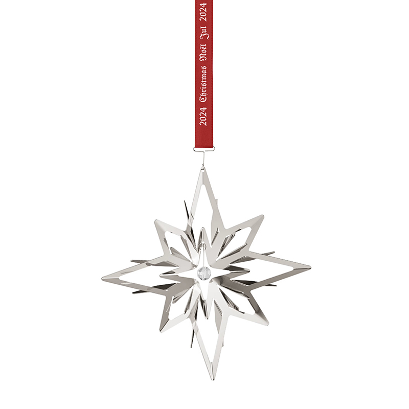 2024 Silver Mobile Star Ornament