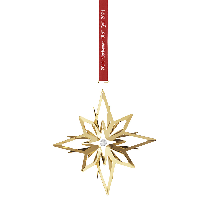 2024 Gold Mobile Star Ornament