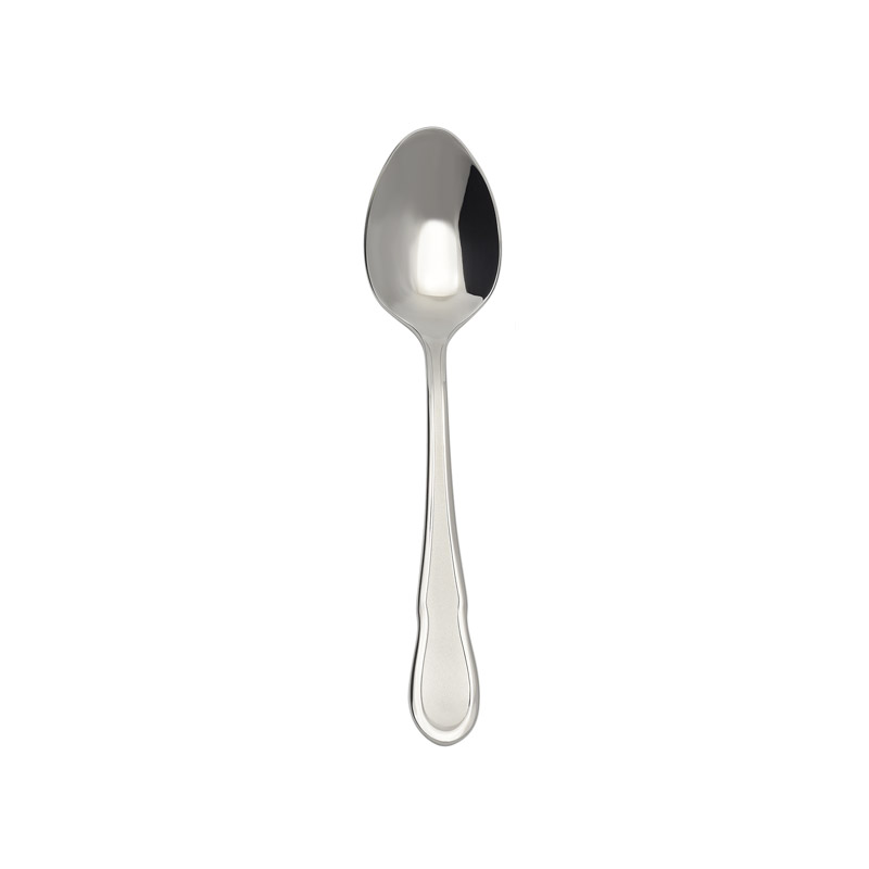 Celine Platinum Oval Soup Spoon