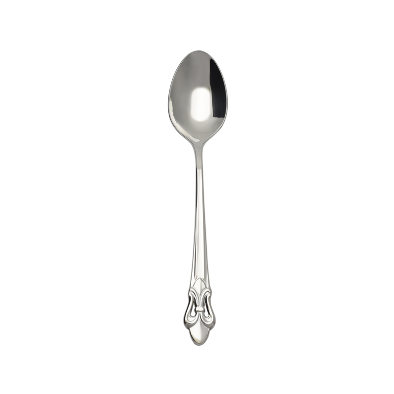 Fleur de Lis Oval Soup Spoon