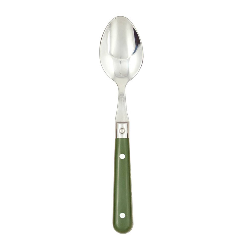 Le Prix Moss Green Oval Soup Spoon