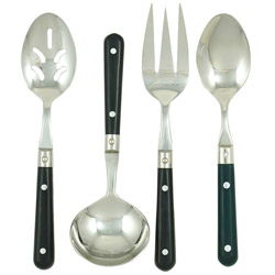 A photo of Le Prix Green 4pc Hostess Set