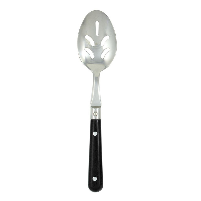 Le Prix Black Pierced Serving Spoon