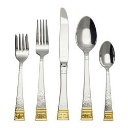 A photo of Dynasty Gold 5pc Place Setting