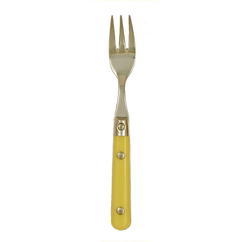 Le Prix Mimosa Yellow Cocktail Fork