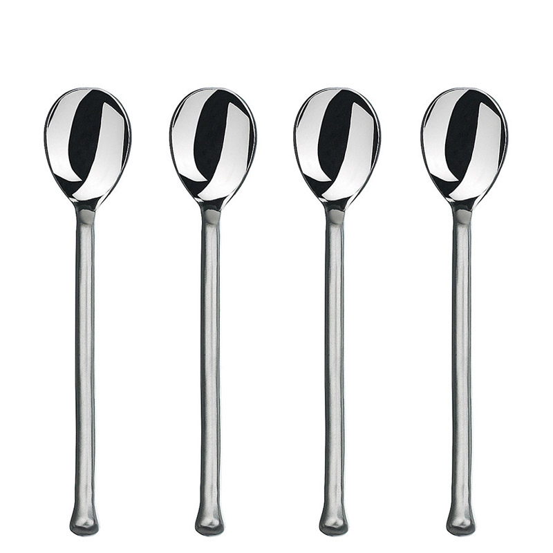 Exotique Platinum Mini Spoon Set of 4