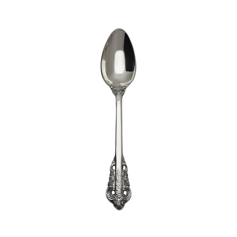 20th Century Baroque Oval Soup Spoon