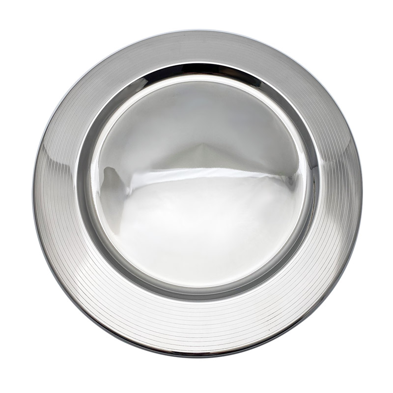 Striped Charger Plate, Single