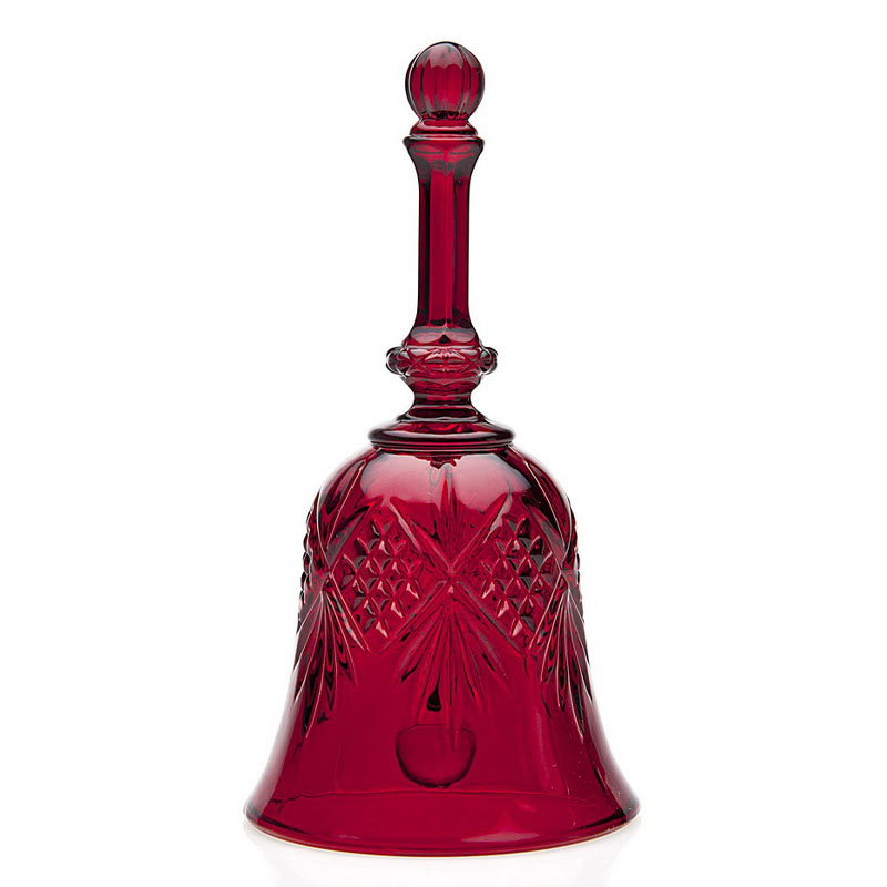 Dublin Red Crystal Bell