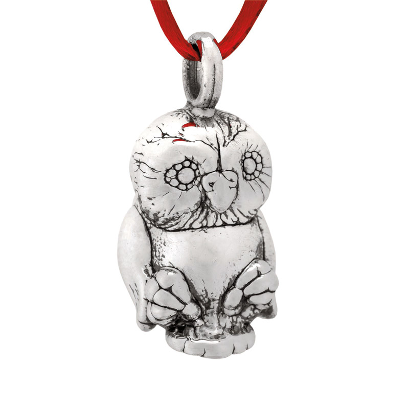 Woodland Baby Owl Pendant Ornament