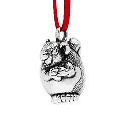 A photo of Woodland Squirrel Pendant Ornament