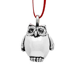 A photo of Woodland Owl Pendant Ornament