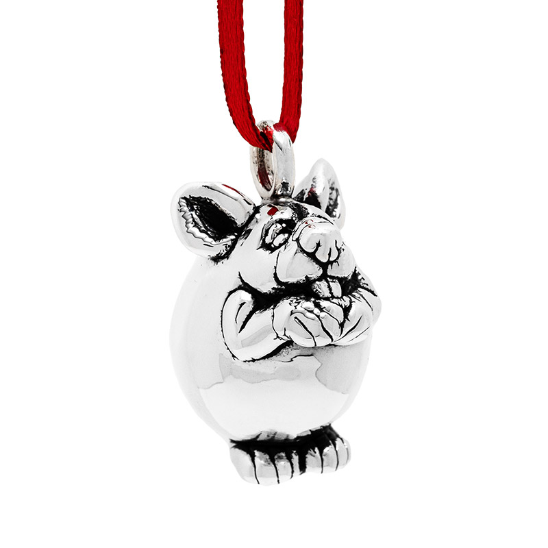 Chinese Zodiac Rat Pendant Ornament