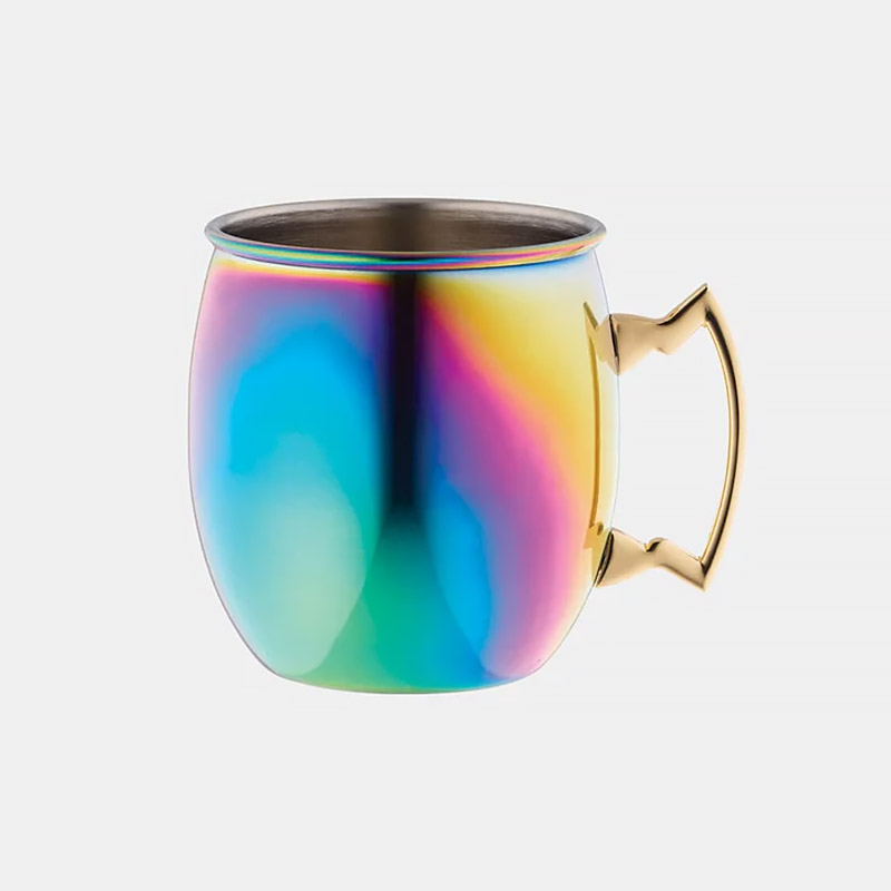 Rainbow Moscow Mule Mug 18oz