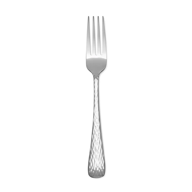 Melody Hammered Dinner Fork