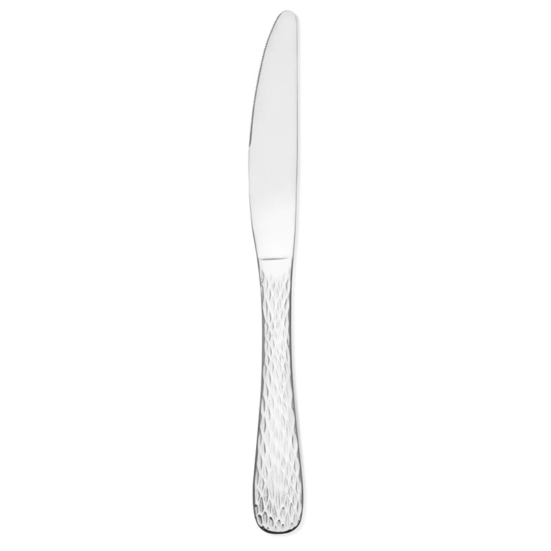 Melody Hammered Dinner Knife