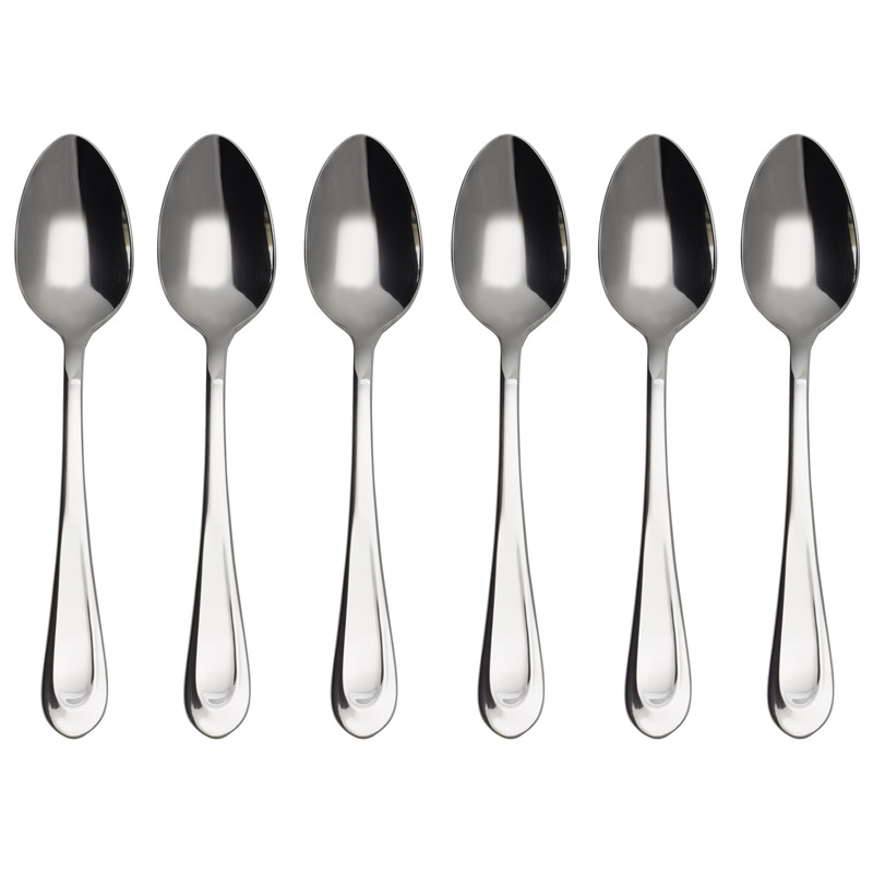 Alessi Mirror Teaspoon Set of 6