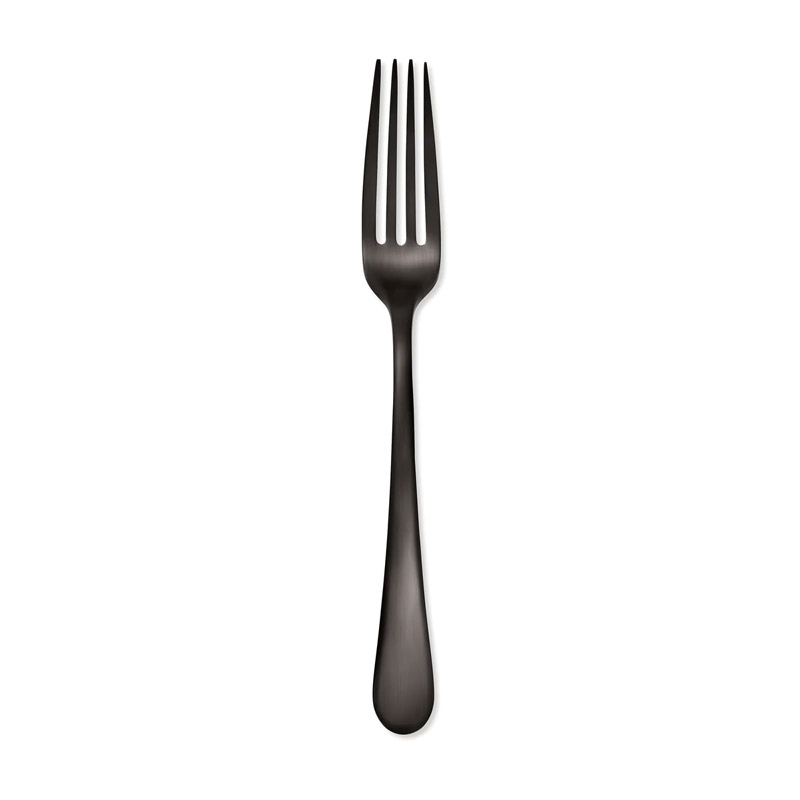 Mirabella Satin Gunmetal Dinner Fork