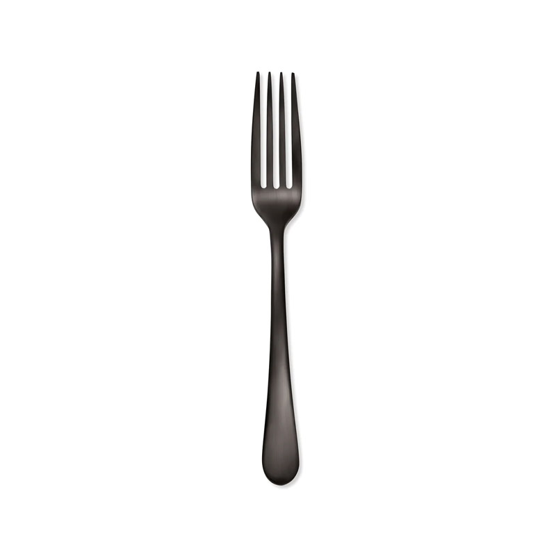 Mirabella Satin Gunmetal Salad Fork