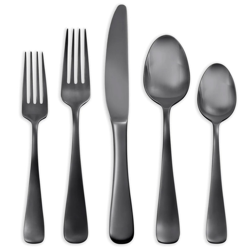 Opera Gunmetal 5pc Place Setting