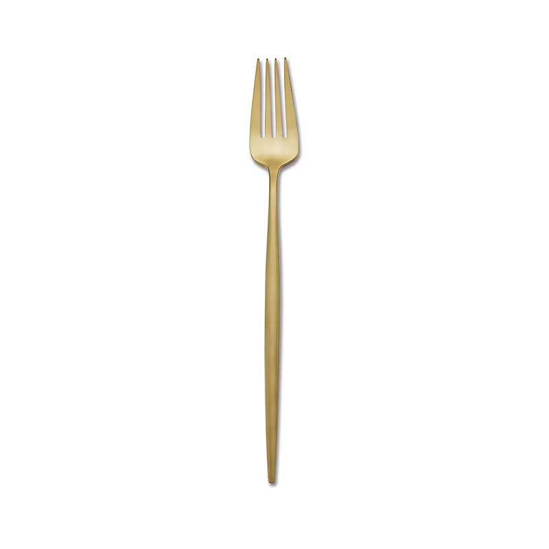 Zephyr Satin Gold Dinner Fork