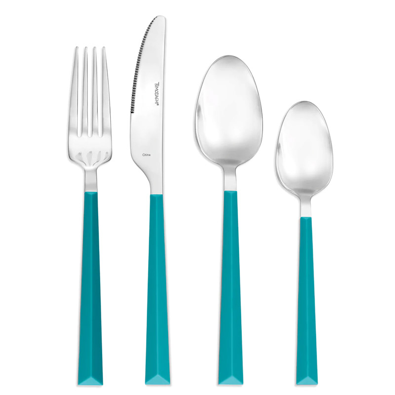 Dali Turquoise 4pc Place Setting