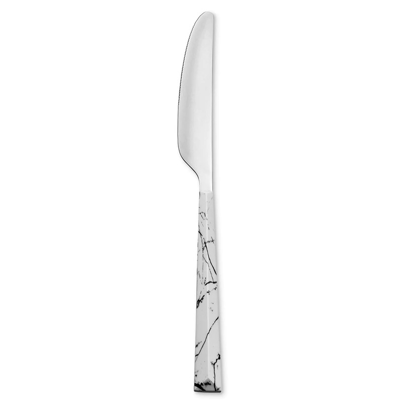 Dali White Marble Dinner Knife