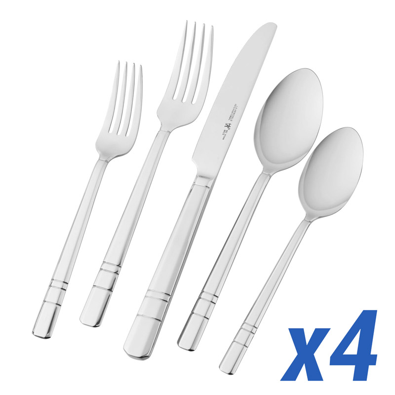 Madison Square 20-pc Service for 4 Flatware Set