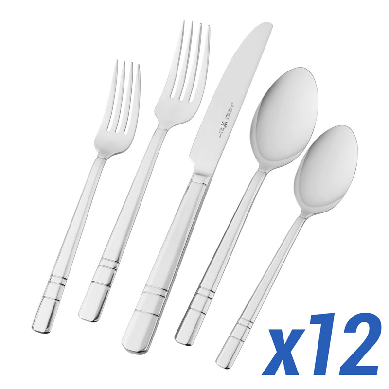 65-pc Service for 12 Flatware Set