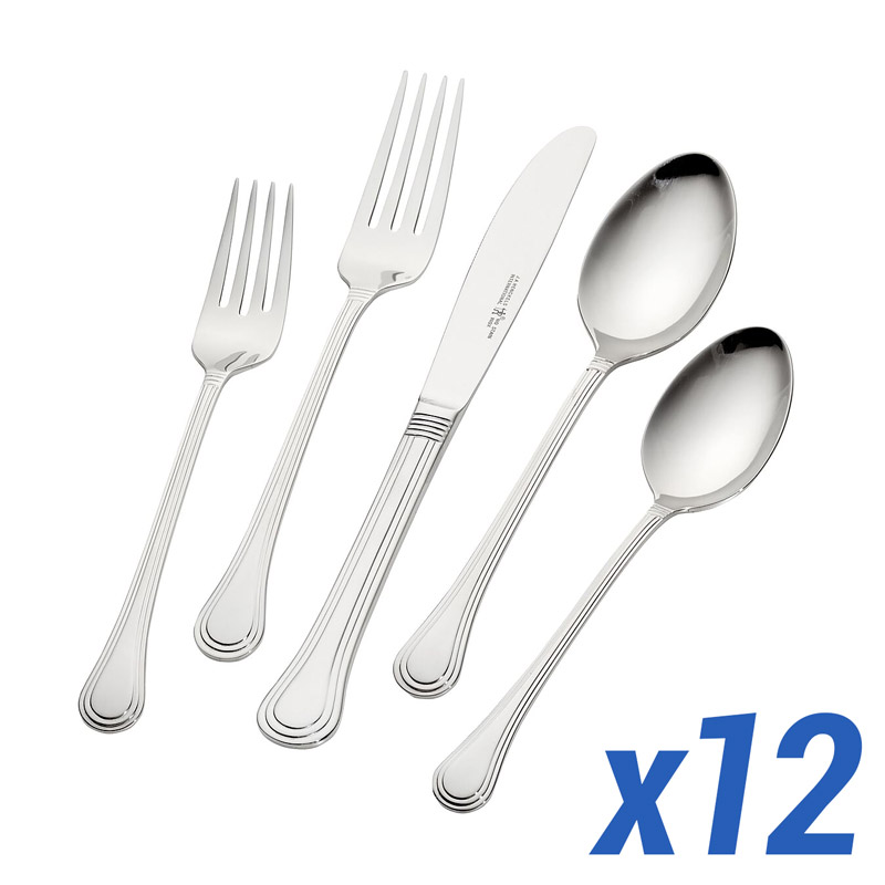 Astley 65-pc Service for 12 Flatware Set