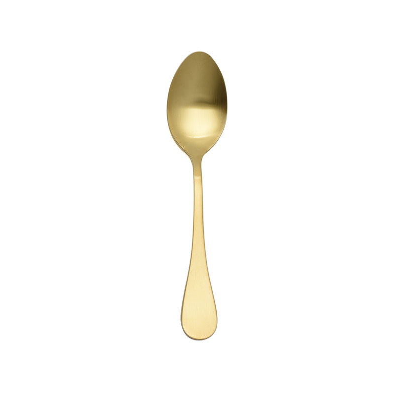 Rocco Gold Matte Teaspoon