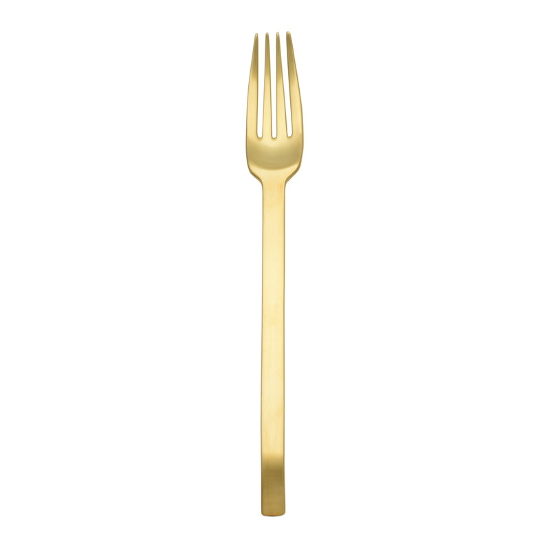 Spiga Gold Matte Dinner Fork