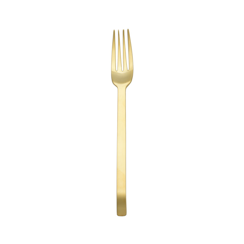 Spiga Gold Matte Salad Fork