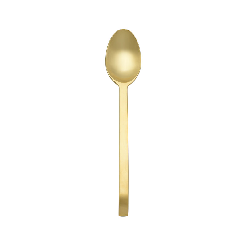 Spiga Gold Matte Teaspoon