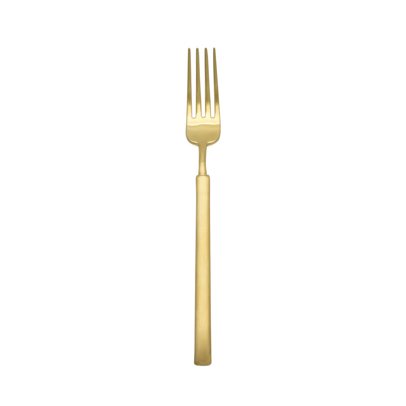 Vintage Gold Matte Dinner Fork