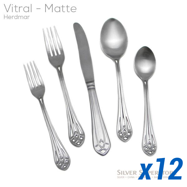 Vitral Matte 60pc Service for 12