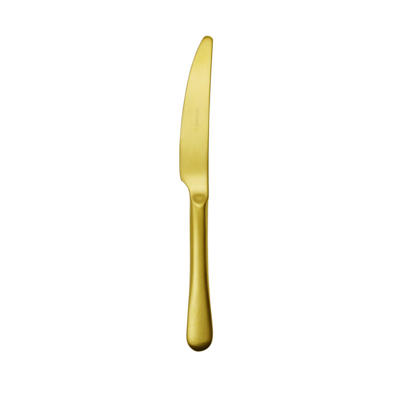 Luxor Gold Matte Dinner Knife