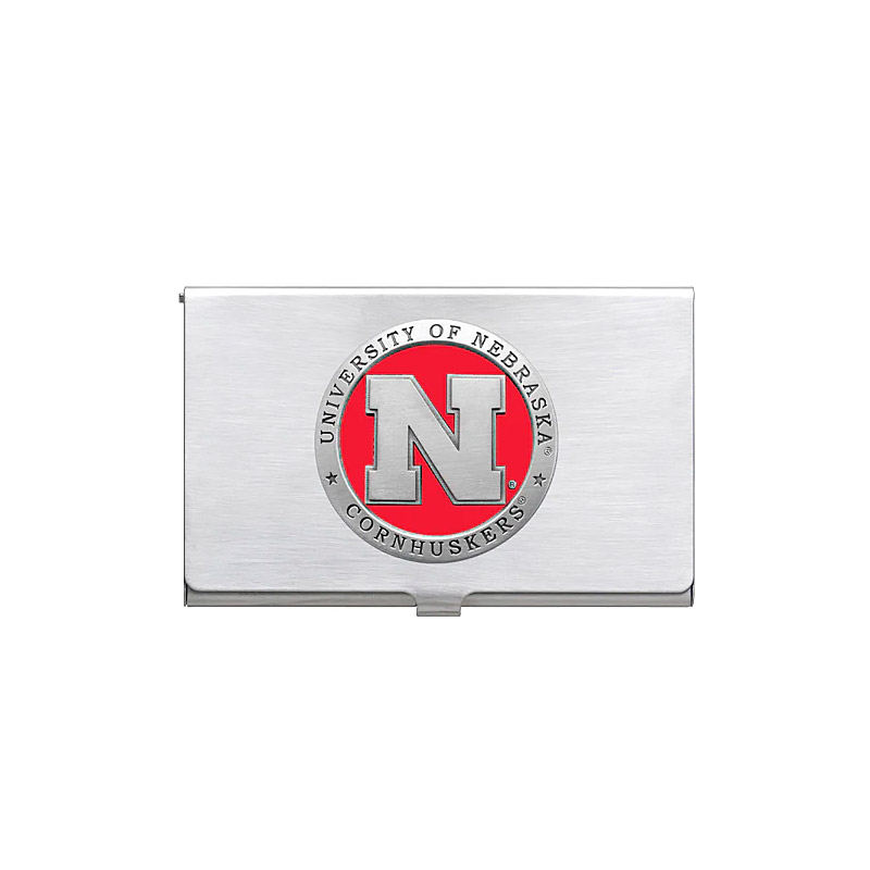 Business Card Case, University of Nebraska, Color