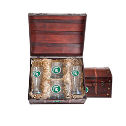 A photo of Beer Chest Set, Michigan State University, Color