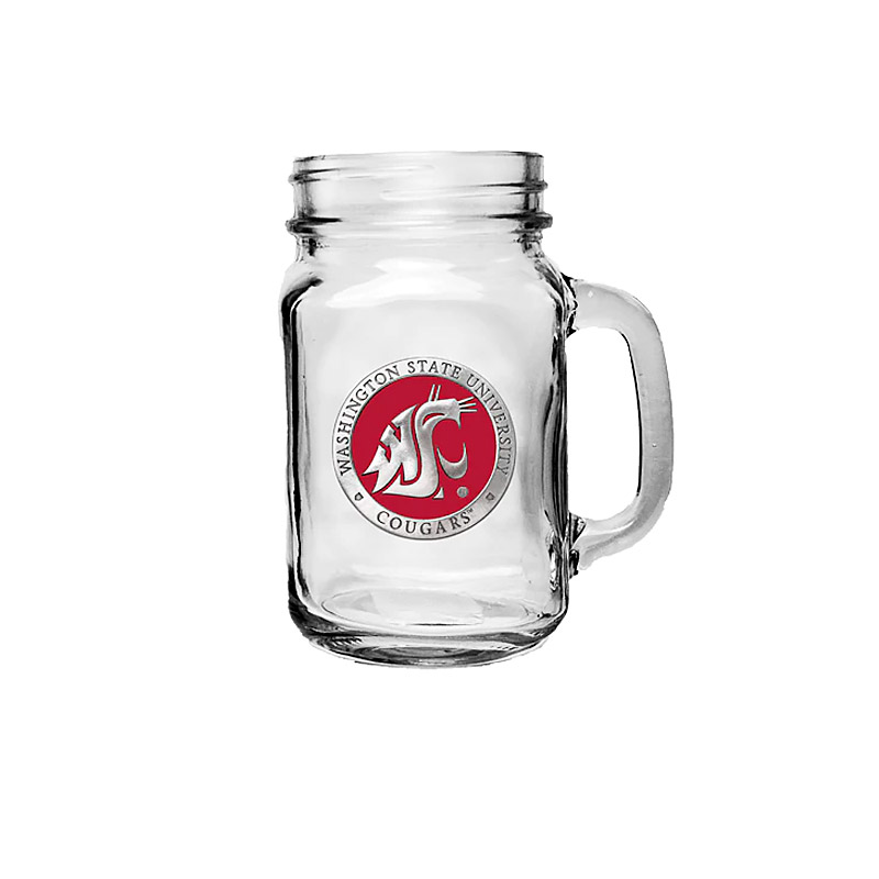 Mason Jar Mug, WA State, Color