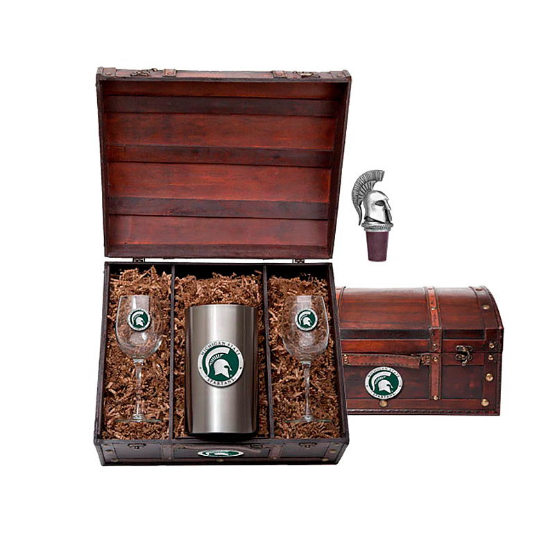 Wine Chest Set, Michigan State University, Color