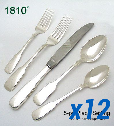 1810 66pc Service for 12, Dinner Size